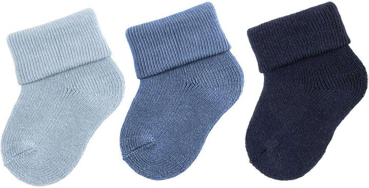 Sterntaler Socken 3er Set uni Blau One Size (3er Pack, One Size)