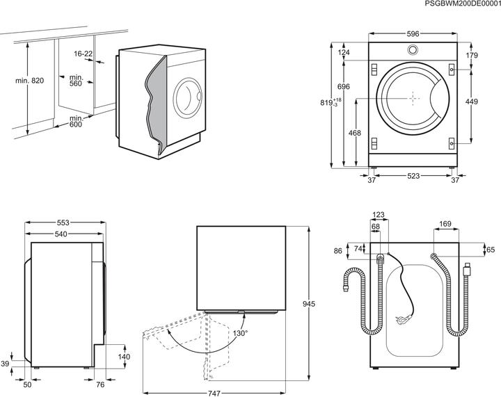 Actual product image Electrolux WTGL3VI300 (EU plug)