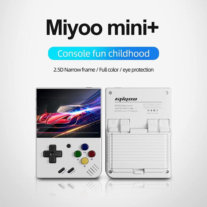 Produktbild Miyoo Mini Plus Retro Gaming Konsole mit 128GB inkl. 28000 vorinstallierten Games