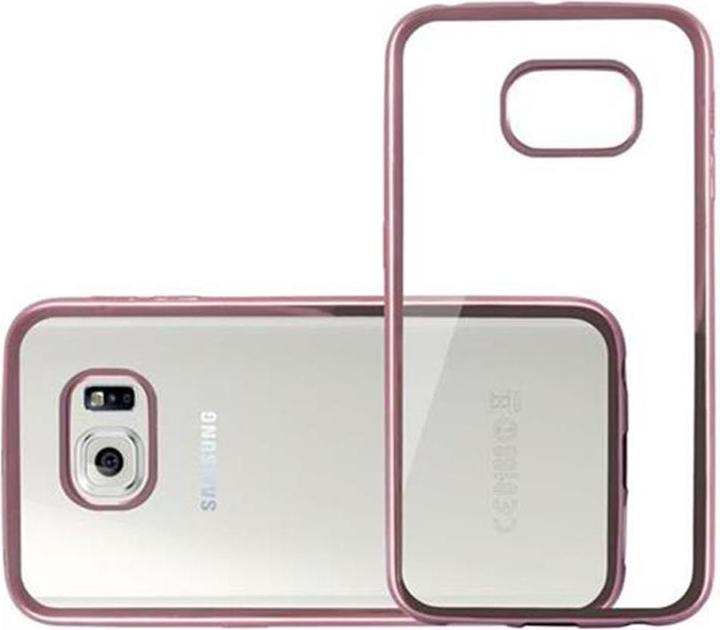Immagine prodotto Cadorabo Cover TPU Ultra Slim Chrome per Samsung Galaxy S6 EDGE (Samsung Galaxy S6 Edge)