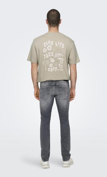 Produktbild Only & Sons Slim Fit Niedrige Taille Jeans Slim Fit Jeans (W32/L32)