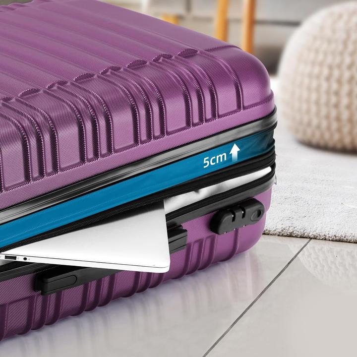 Immagine prodotto Beibye Hartschalenkoffer mit Zwillingsrollen (115 l, XL (da 115l))