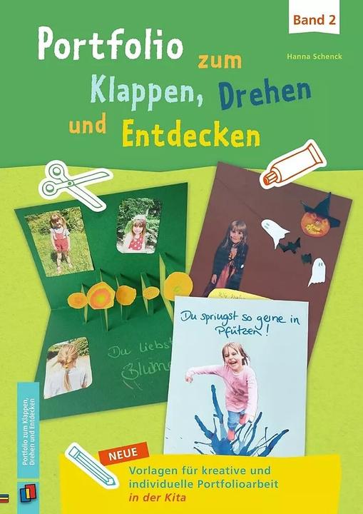 Actual product image Portfolio zum Klappen, Drehen und Entdecken - Band 2 (German, Hanna Schenck, Anja Boretzki, 2023)