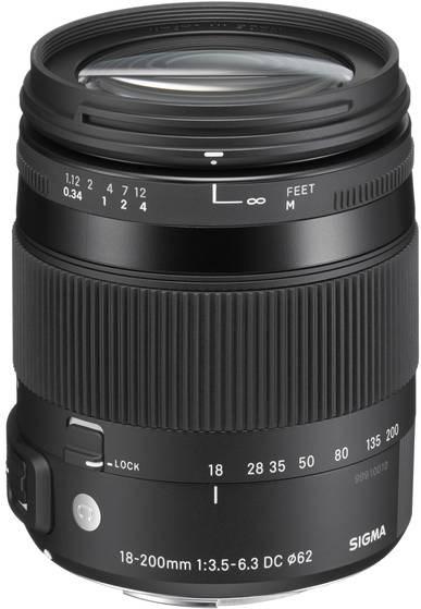 Actual product image Sigma 18-200mm f/3.5-6.3 DC OS HSM, Canon EF-S (Canon EF-S, APS-C / DX)
