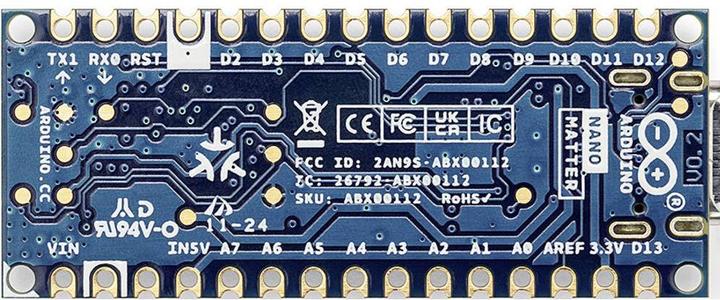 Actual product image Arduino ABX00112 expansion board