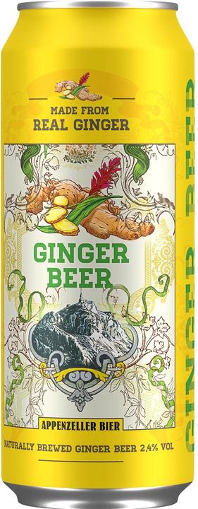 Actual product image Appenzeller Bier Ginger Beer (6 x 50 cl)