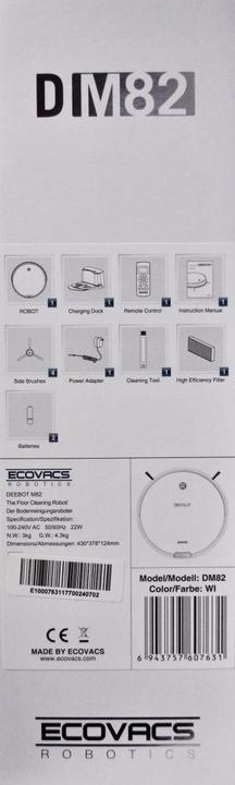Produktbild Ecovacs Dm82 (Saugroboter)