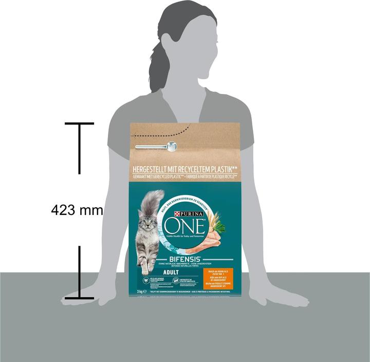 Produktbild Purina ONE Huhn und Vollkorn (Adult, 1 Stk., 3000 g)