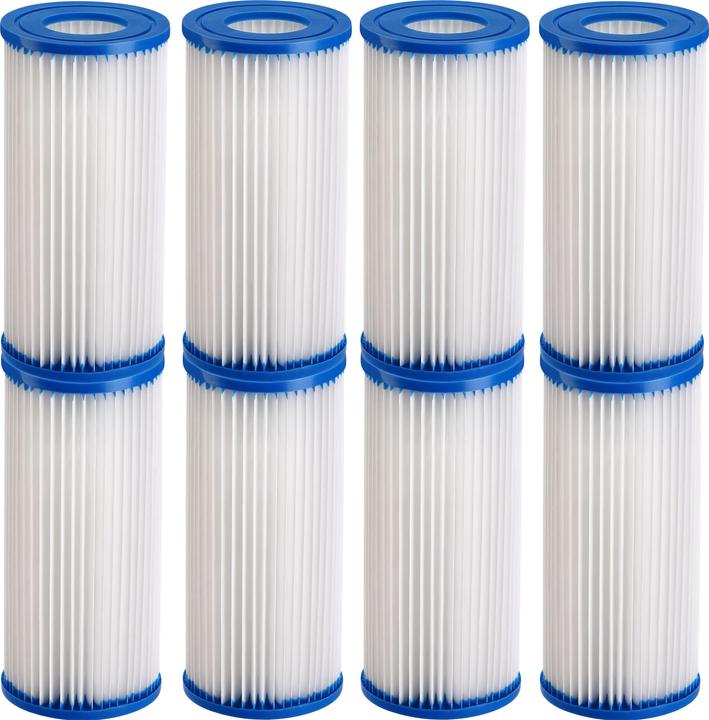 Monzana Filterpatrone 205x105mm blau - 1er/2er/3er/4er Set