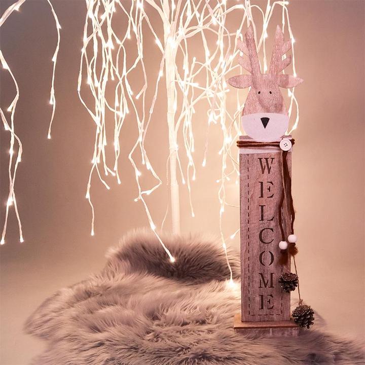 Image du produit Support en bois LED Cerf