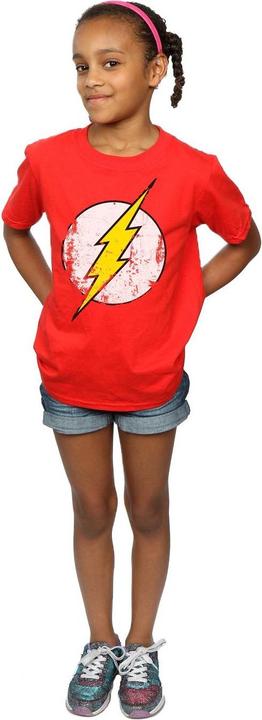 Immagine prodotto Flash Distressed Logo Maglietta Ragazze (140, 146)