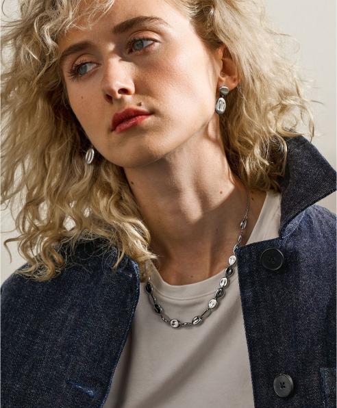 Produktbild Skagen Anja Pebbles Halskette (Edelstahl)