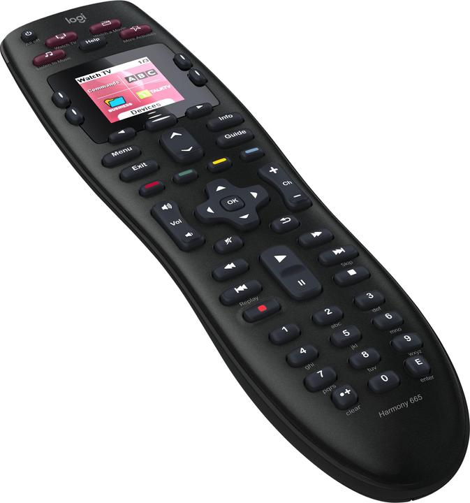 Produktbild Logitech Harmony 665 (Universal Fernbedienung, Infrarot)