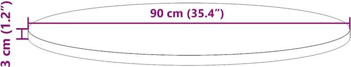 Produktbild VidaXL Gilli (90 x 3 cm)