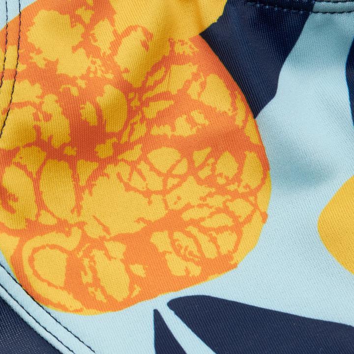 Produktbild Nabaiji Sportbikini Oberteil Mädchen - 100 Vega Hotu orange/grün (140)