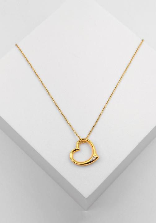 Produktbild Muau Swinging Heart (750, Weissgold, 18K Gelbgold)