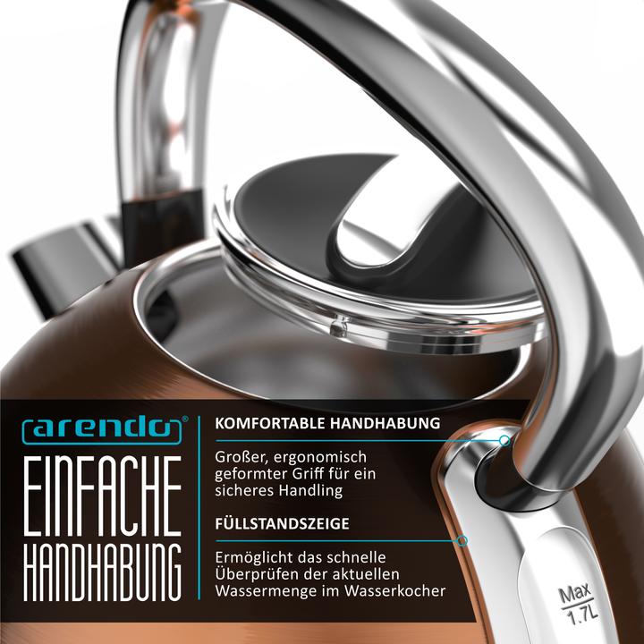 Actual product image Arendo Kettle (1.70 l)