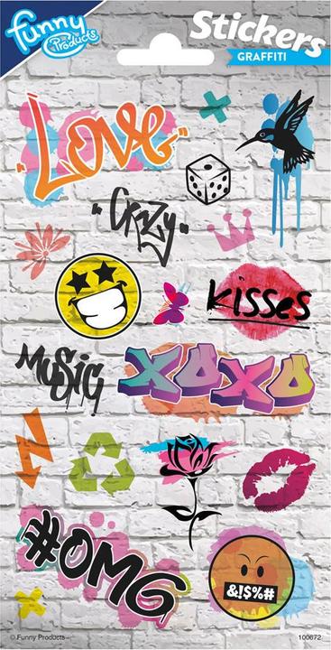 Immagine prodotto Totum Foglio di adesivi per graffiti