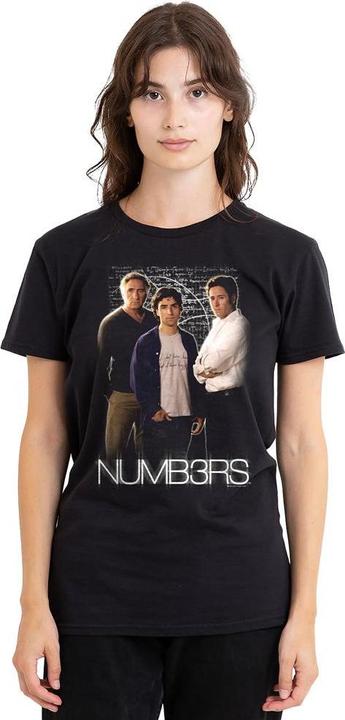 Actual product image Numb3rs Unisex Adult Equations T-Shirt (M)