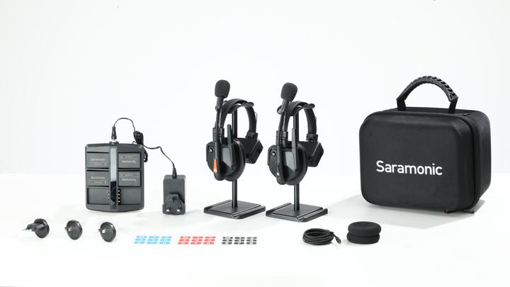 Actual product image Saramonic Witalk9-2S Wireless Intercom Headset System (Wireless)