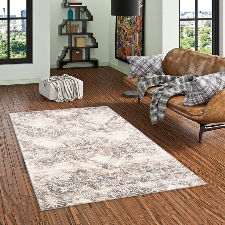 Immagine prodotto Pergamon Tappeto di design Oriente Moderno Vintage Classico (80 x 150 cm)