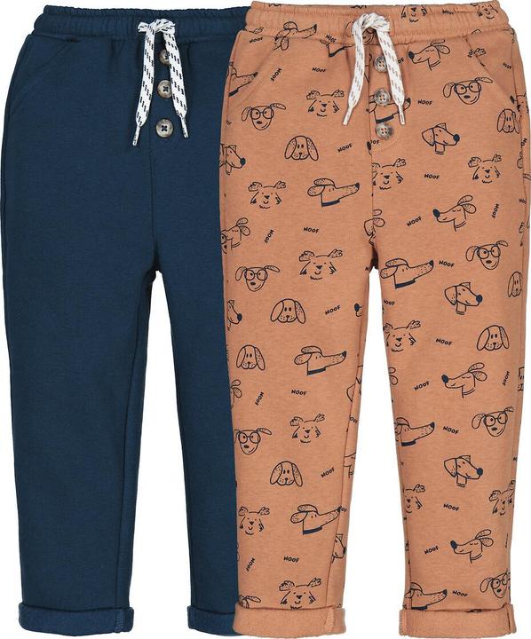 Image du produit La Redoute Collections Lot de 2 pantalons sweat à entrejambe basse (86)