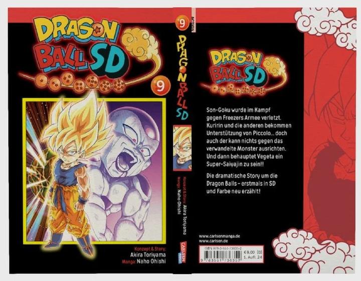 Immagine prodotto Dragon Ball SD 9 (Tedesco, Naho Ohishi, Katrin Stamm, Akira Toriyama, 2024)