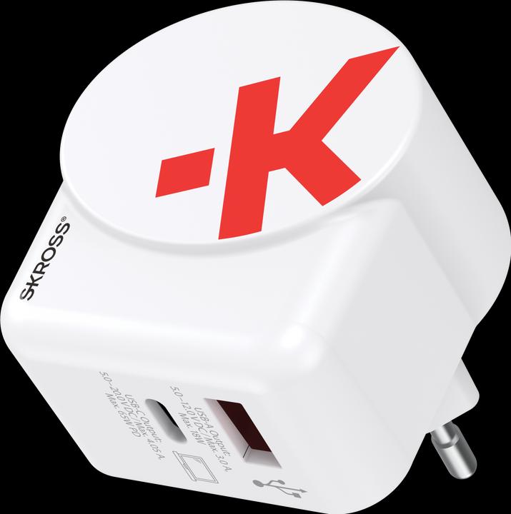Productafbeelding Skross Euro USB-oplader AC65PD + USB-C kabel (65 W)