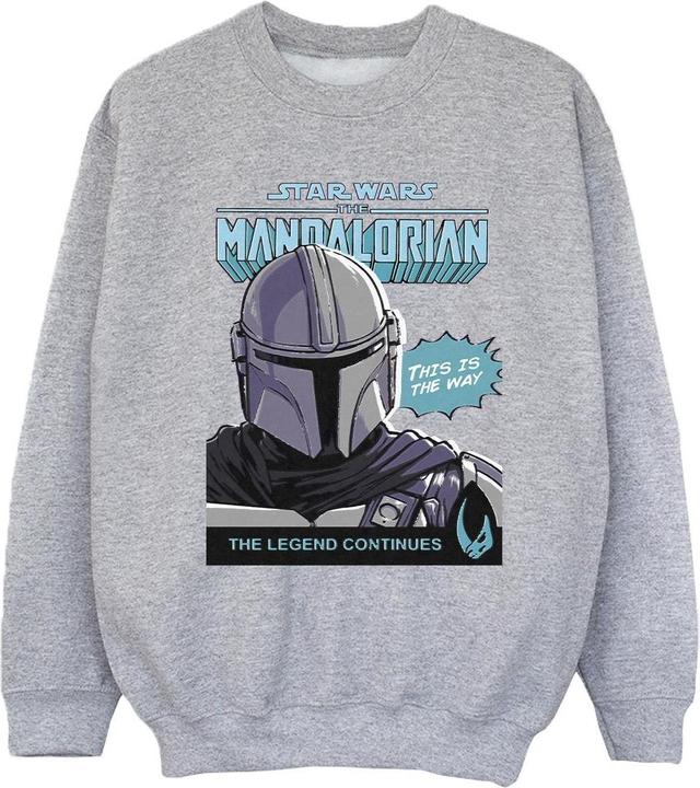Immagine prodotto Star Wars Mando Comic Cover Felpa Ragazze (140, 146)
