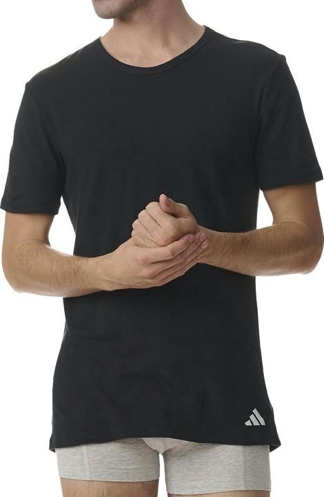 Actual product image adidas 4-pack Active Core Cotton vest / short-sleeved shirt (M)