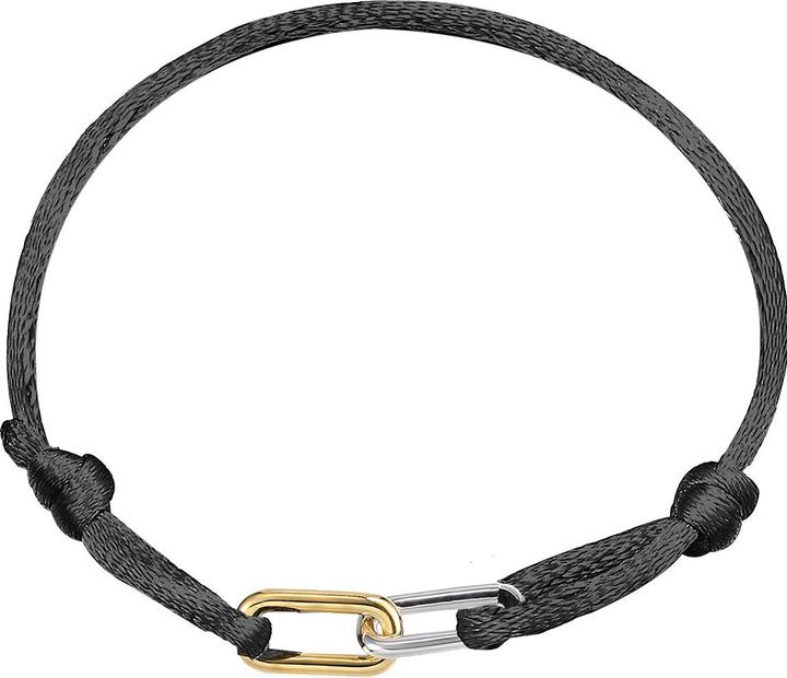 Produktbild Xenox Twin Ties Armband (20 cm, Nylon, Silber 925)