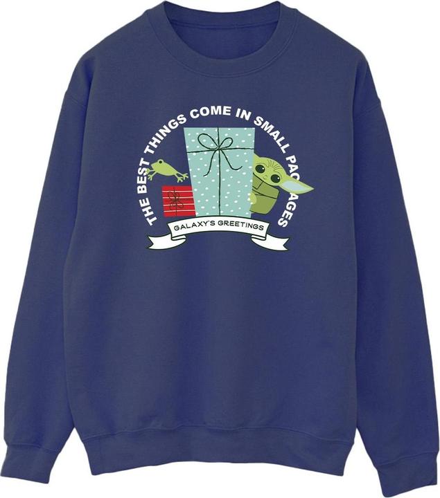 Star Wars The Mandalorian Galaxy's Greetings Sweatshirt (M)