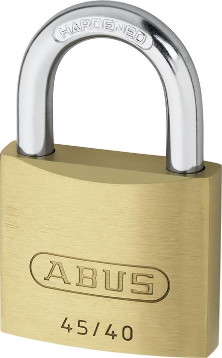 Actual product image Abus 45/40 with 5 keys