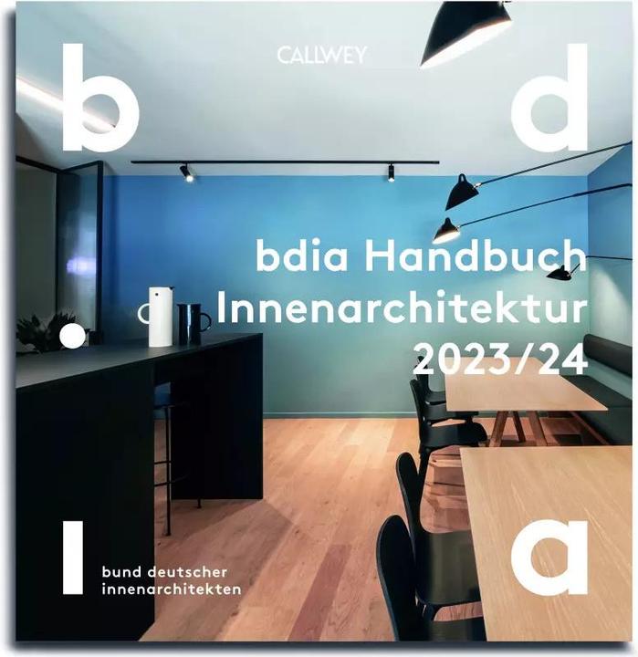 Immagine prodotto bdia Handbuch Innenarchitektur 2023/24 (Tedesco, bdia - associazione dei designer d'interni tedeschi, 2023)