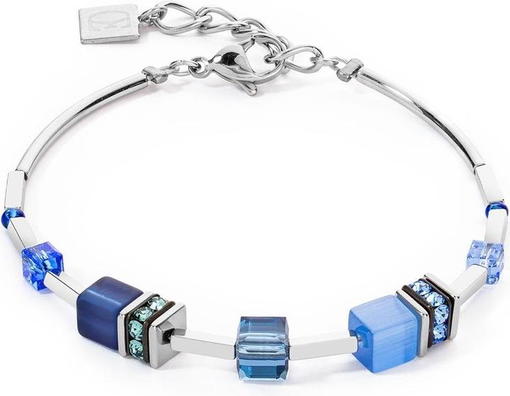 Silber/Blau