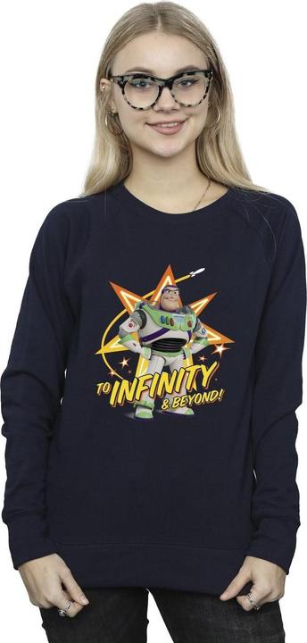 Actual product image Disney Womens/Ladies Toy Story Buzz To Infinity Sweatshirt (S)