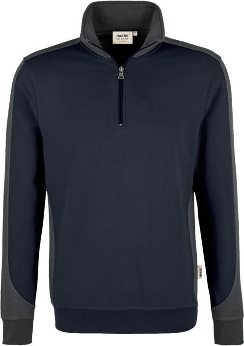 Produktbild Hakro Zip-Sweatshirt Contrast MIKRALINARÂ® (3XL)