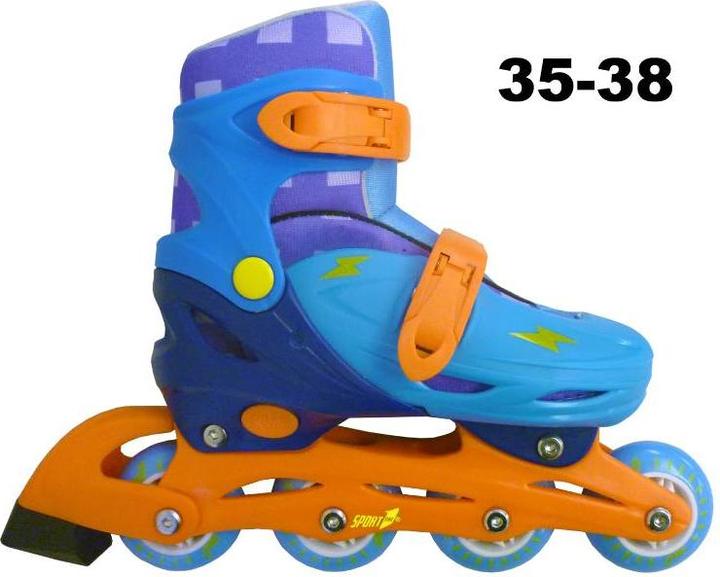 Image du produit Power Play Sport1 "Easy Roller" Blå inlinere Rulleskøjter til børn str. 35-38 (37)
