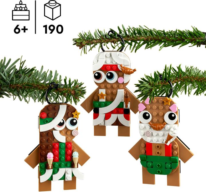 Actual product image LEGO Gingerbread man (40642, LEGO Seasonal Sets)