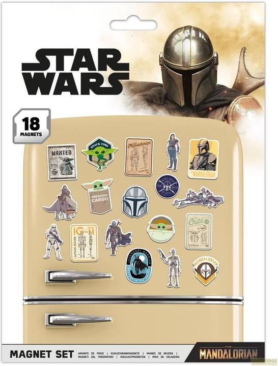 Pyramid THE MANDALORIAN - Bounty Hunter - Set de magnets (20 x)