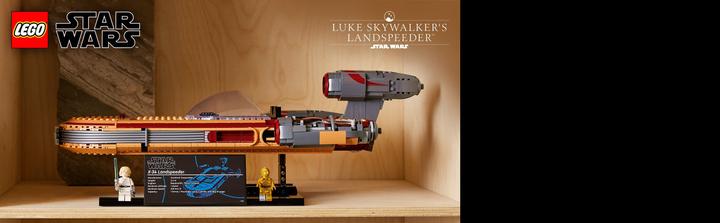 Actual product image LEGO Star Wars - Luke Skywalker's Landspeeder (75341, LEGO Rare Sets)