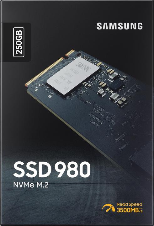 Actual product image Samsung 980 (250 GB, M.2 2280)