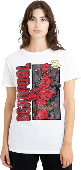 Actual product image Deadpool Unisex Adult I Said Mumble T-Shirt (S)