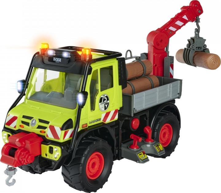 Produktbild Dickie Mercedes Benz Unimog U530 für Waldarbeiten