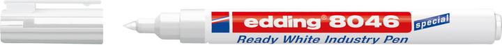 Edding Permanent-Marker Ready White Industry Pen E-8046 (Weiss, 4 mm, 1 x)