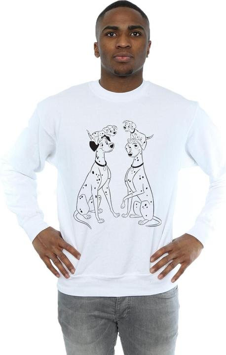 Immagine prodotto Disney 101 Dalmatians Family Felpa Uomo (XXL)