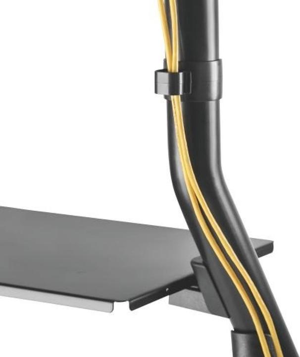 Produktbild Techly TV Trolley für LCD LED TV 37-80", mit Ablage (80", 80 kg)