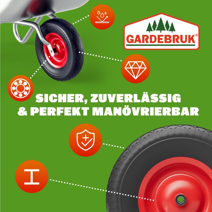 Image du produit Gardebruk Roue de brouette en PU