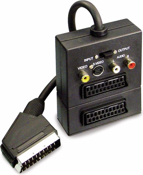 Produktbild Shiverpeaks S/CONN maximum connectivity Adapter Video/ Audio-Adapter, Scart-Stecker auf 2 x Scart-Kupplung, S-VH
