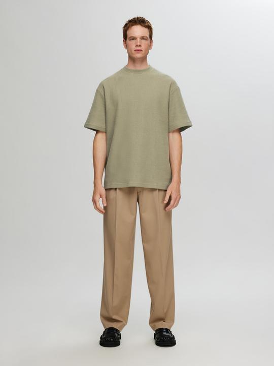 Immagine prodotto Selected Homme Relaxed Fit Waffelmuster T-Shirt (XL)